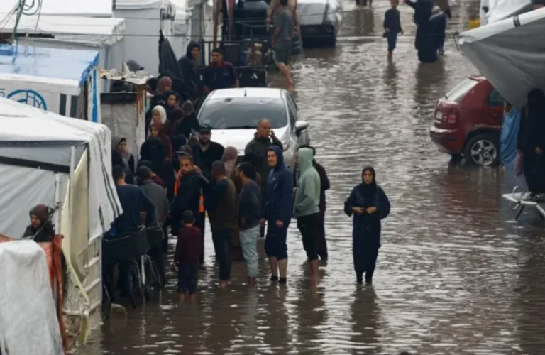 Heavy rains in Gaza