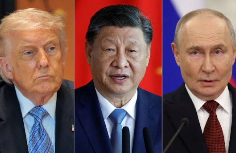 Putin, Trump and Xi