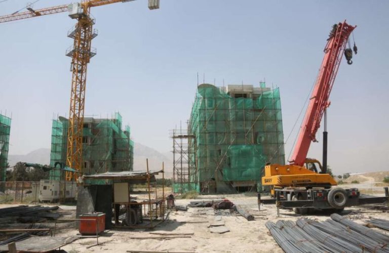 Construction in Kabul
