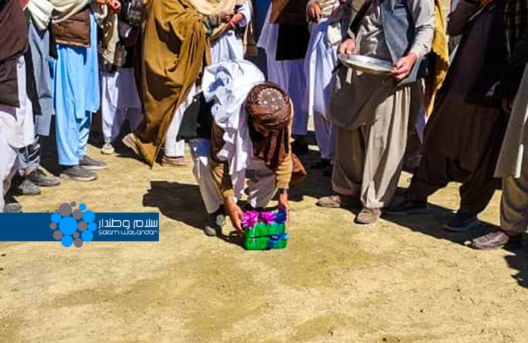 آغاز کار ساخت دو شبکه‌ی آب‌رسانی در غزنی