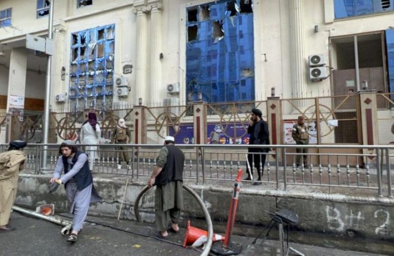 انفجار در خیابان وزارت خارجه