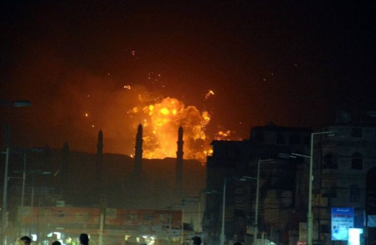 حمله‌های امریکا و بریتانیا بر حوثی‌های یمن