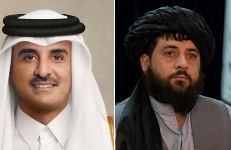 محمدیعقوب مجاهد و امیر قطر