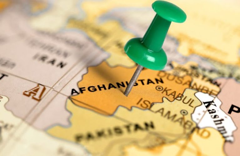 نقشه‌ی ایران، پاکستان و افغانستان
